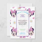 Mickey Mouse Punkte Baby Shower Einladung (Vorderseite)