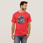 Mickey Park Ballons Mädchen T-Shirt (Vorne ganz)