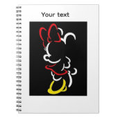 Mickey spiral notebook  notizblock (Vorderseite)