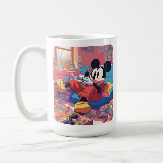 Mickey Take a Brake Tasse (Links)