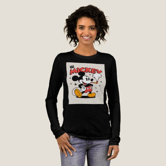 Mickey Tri-Blend Shirt (Volle Vorderseite)