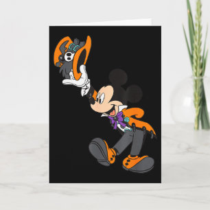 Mickey und Freunde Halloween-Kostüm Karte
