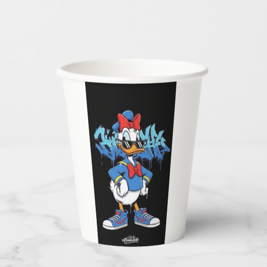 Mickey und Minnie Festliche Feier Farbige Pap Pappbecher (Vorderseite)