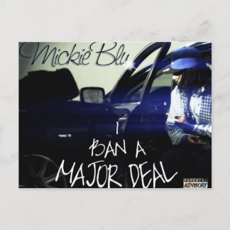 MICKIE BLU POSTKARTE