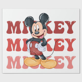 Micky Maus Geschenkpapier
