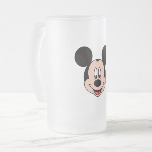 Micky Mug Mattglas Bierglas (Vorderseite Links)