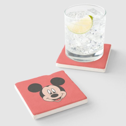 Micky Stone Coaster Steinuntersetzer (Seitenansicht)