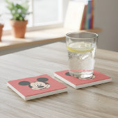 Micky Stone Coaster Steinuntersetzer
