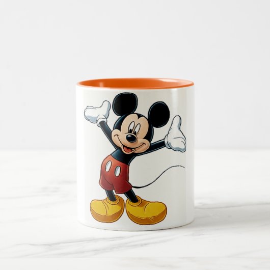 MickyMouse Zweifarbige Tasse (Mittel)