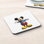 Mickys Freundschaftsumarmung: Inspirierend Unterse Getränkeuntersetzer (Linke Seite)