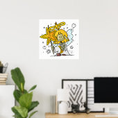 Micol - der fröhliche Sternenengel Poster (Heimbüro)