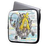Micol - Ufo / Laptopschutzhülle (Vorderseite Links)