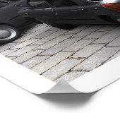 MICRA CAR STUDIE 1 Computer Art Poster (Ecke)