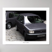 MICRA CAR STUDIE 3 Computer Art Poster (Vorne)