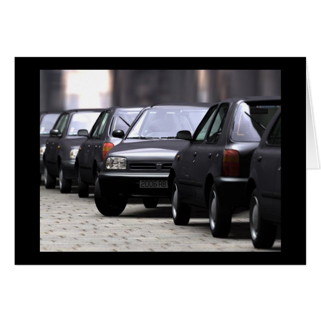 MICRA CAR STUDIE 4 Karte (Vorderseite (Horizontal))