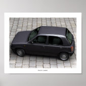 MICRA CAR STUDY 2 Computer Art Poster (Vorne)