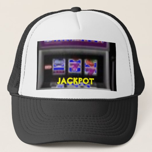 Micro4,                        JACKPOT Truckerkappe (Vorderseite)
