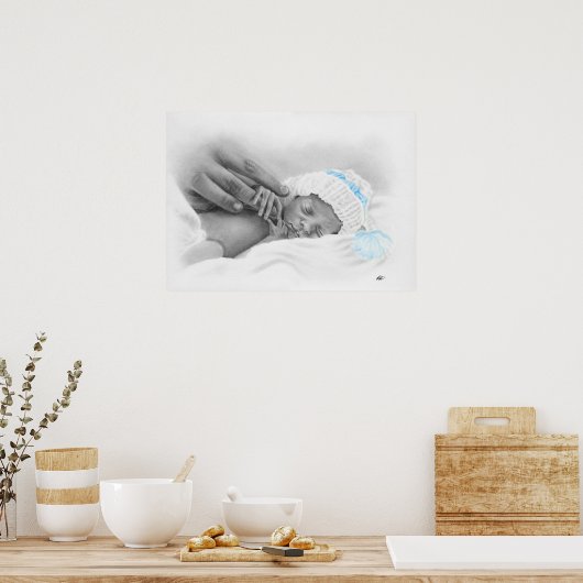 Micro Baby Schlafposter Poster (Küche)