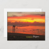 Micro Beach, Saipan Postcard Postkarte (Vorne/Hinten)