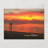 Micro Beach, Saipan Postcard Postkarte (Vorderseite)