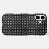 Micro Checkered Black Case Mate selten gibt Apple (Rückseite (Horizontal))