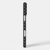Micro Checkered Black Case Mate selten gibt Apple (Rückseite / Rechts)