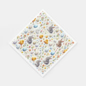 Micro Ditsy Easter Luncheon Napkins Serviette (Ecke)