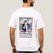 Micro-Fiber-Langschlauch T-Shirt (Rückseite)