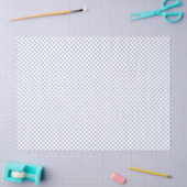 Micro Hearts True Blue - Weiß Seidenpapier (Basteln)