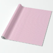 Micro Hearts White - Hellrosa  Geschenkpapier (Ungerollt)