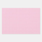 Micro Polka Dot White - Light Pink Geschenkpapier Set (Vorderseite 3)