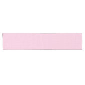 Micro Polka Dot White - Light Pink Kurzer Tischläufer (Horizontal)