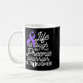 Micro Preemie Nicu Daddy Mom Tough Premature Birth Kaffeetasse (Links)