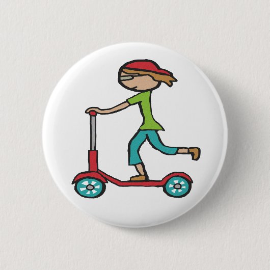 Micro Scooter Button (Vorderseite)