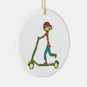 Micro Scooter Keramik Ornament (Rechts)