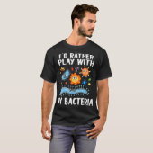 Microbiologist Microbiology Lab Staph play with B T-Shirt (Vorne ganz)