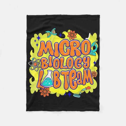 Microbiology Labrador Team Labrador Week 2025 Myst Fleecedecke (Vorderseite)