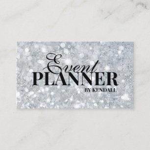 Microblading Eyebrow Permanent Makeup Glitzer Grau Visitenkarte