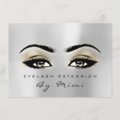 Microblading Lashes Makeup Artist Certificate Gift (Rückseite)