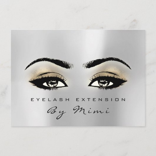 Microblading Lashes Makeup Artist Certificate Gift (Rückseite)