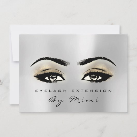 Microblading Lashes Makeup Artist Certificate Gift (Rückseite)