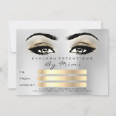 Microblading Lashes Makeup Artist Certificate Gift (Vorderseite)