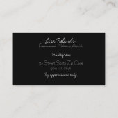 Microblading Visitenkarte (Rückseite)