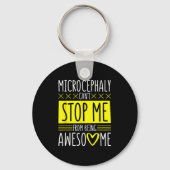 Microcephaly Can't Stop Me, Microcephaly Fighter S Schlüsselanhänger (Vorderseite)