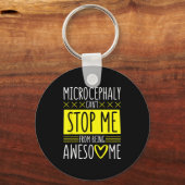 Microcephaly Can't Stop Me, Microcephaly Fighter S Schlüsselanhänger (Vorderseite)