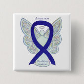 Microdeletion Syndrome Awareness Ribbon Button (Vorderseite)
