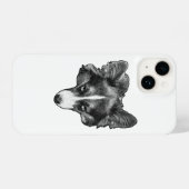 microdot bright face iPhone hülle (Rückseite (Horizontal))