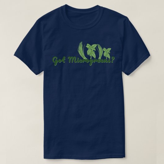 Microgreens Garening 4 T-Shirt (Design vorne)