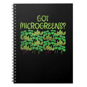 Microgreens Garening Notizblock