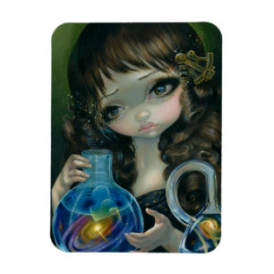 "Microkosmos:  Galaxie-" Flexmagnet Magnet